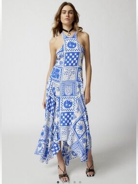 Janet Strappy Back Midi Dress